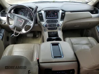 2015 GMC Yukon XL SLT with VIN 1GKS1HKC5FR168608, listed as a Copart auction lot 71564384 with 197,538 mi miles and Salvage Title. Bid and sale history available at carsss.com. Image 8.