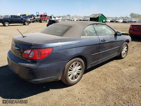 2008 Chrysler Sebring Touring with VIN 1C3LC55R98N135716, listed as a Copart auction lot 70032124 with 0 mi miles and Salvage Title. Bid and sale history available at carsss.com. Image 3.