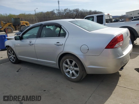 2011 Mercury Milan Premier with VIN 3MEHM0JG9BR605834, listed as a Copart auction lot 50241845 with 121,148 mi miles and Salvage title. Bid and sale history available at DreamBid. Image 2.
