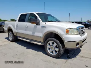 2008 Ford F-150 XLT с VIN 1FTPW14V48KB54512, выставлен на аукционе Copart как лот 54163695 с пробегом 204 914 миль миль и Списание • Salvage title. История ставок и продаж доступна на DreamBid. Изображение 4.