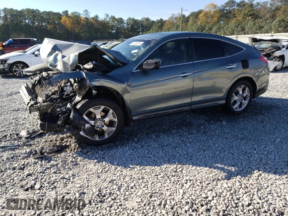 2010 Honda Crosstour EX-L with VIN 5J6TF1H54AL013698, listed as a Copart auction lot 79112024 with Not Provided miles and Salvage Title. Bid and sale history available at carsss.com. Image 1.