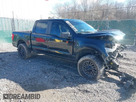 2023 Ford F-150 XL with VIN 1FTEW1EP8PFA77576, listed as a IAAI auction lot 40942745 with 29,653 mi miles. Bid and sale history available at carsss.com. Image 1.