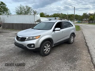 2012 Kia Sorento LX with VIN 5XYKT3A65CG211116, listed as a Copart auction lot 54499445 with 121,173 mi miles and Clean Title. Bid and sale history available at carsss.com. Image 2.