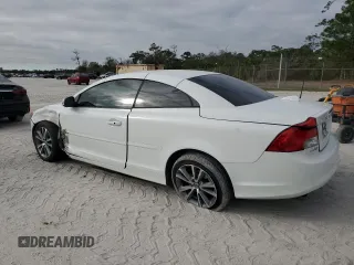 2012 Volvo C70 T5 with VIN YV1672MC4CJ130555, listed as a Copart auction lot 41596305 with 69,369 mi miles and Salvage Title. Bid and sale history available at carsss.com. Image 2.