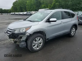 2013 Honda CR-V EX-L z VIN 5J6RM4H78DL000086, wystawiony jako Copart lot #58024115 z przebiegiem 117 129 mil mil oraz Szkody całkowita. Historia ofert i sprzedaży dostępna na DreamBid. Obrazek 1.