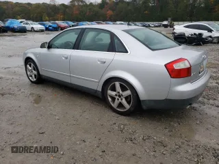 2003 Audi A4 3.0L with VIN WAULT68E73A173999, listed as a Copart auction lot 81371874 with 170,976 mi miles and Clean Title. Bid and sale history available at carsss.com. Image 2.