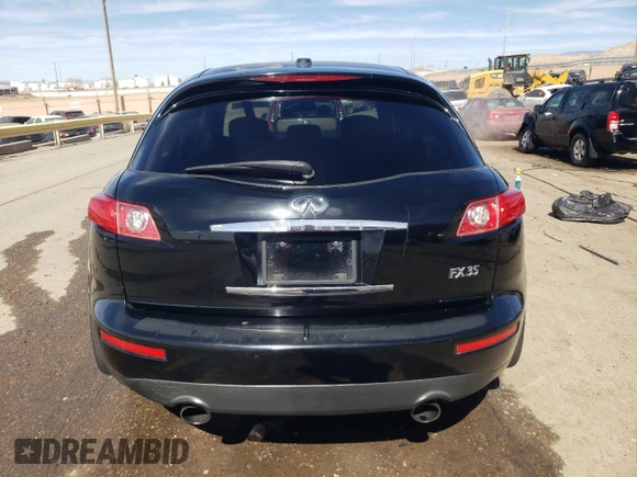 2003 Infiniti FX35 w/Options with VIN JNRAS08W63X200934, listed as a Copart auction lot 46357785 with 196,933 mi miles and Salvage Title. Bid and sale history available at carsss.com. Image 6.