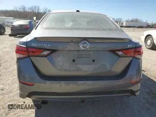 2022 Nissan Sentra SR with VIN 3N1AB8DVXNY287785, listed as a Copart auction lot 46651685 with 54,814 mi miles and Salvage Title. Bid and sale history available at carsss.com. Image 6.