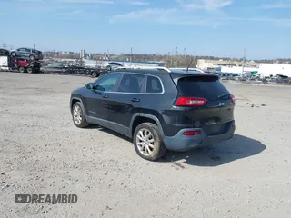 2014 Jeep Cherokee Limited with VIN 1C4PJLDB3EW279196, listed as a IAAI auction lot 41800887 with 114,542 mi miles. Bid and sale history available at carsss.com. Image 3.