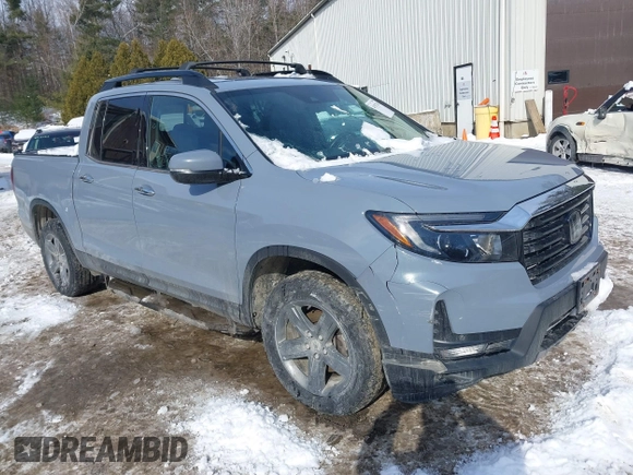 2022 Honda Ridgeline RTL-E with VIN 5FPYK3F73NB035246, listed as a IAAI auction lot 41532768 with 37,116 mi miles and . Bid and sale history available at DreamBid. Image 1.