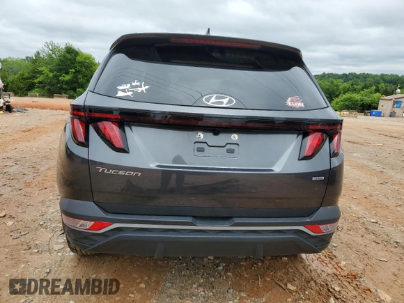 2024 Hyundai Tucson SEL z VIN 5NMJBCDE4RH347897, wystawiony jako Copart lot #58921885 z przebiegiem 26 317 mil mil oraz Szkoda całkowita • Salvage title. Historia ofert i sprzedaży dostępna na DreamBid. Obrazek 6.