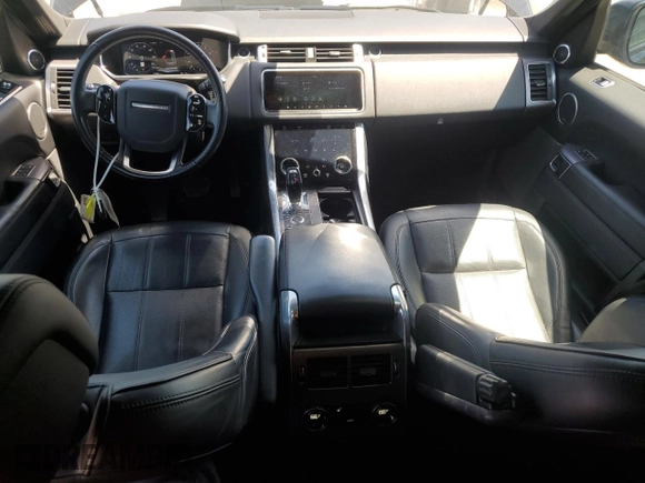 2019 Land Rover Range Rover Sport HSE with VIN SALWR2RV9KA840875, listed as a Copart auction lot 58078275 with 59,988 mi miles and Salvage title. Bid and sale history available at DreamBid. Image 8.