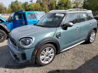 2024 MINI Countryman Cooper S with VIN WMZ83BR05R3R96478, listed as a Copart auction lot 74766054 with 17,321 mi miles and Salvage Title. Bid and sale history available at carsss.com. Image 1.