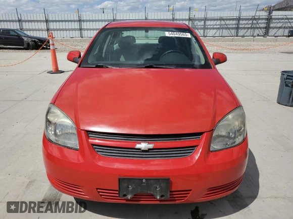 2009 Chevrolet Cobalt with VIN 1G1AT58H397231247, listed as a Copart auction lot 54049565 with 130,640 mi miles and Salvage Title. Bid and sale history available at DreamBid. Image 5.