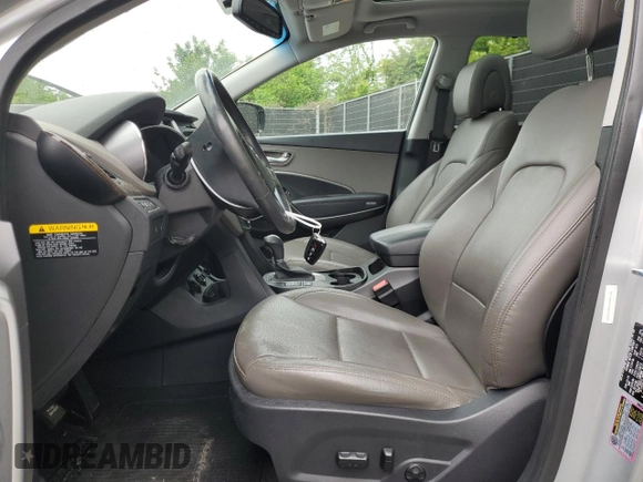 2017 Hyundai Santa Fe Ultimate with VIN 5XYZWDLAXHG435759, listed as a Copart auction lot 55336535 with 82,452 mi miles and Salvage title. Bid and sale history available at DreamBid. Image 7.