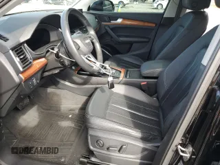 2021 Audi Q5 Premium Plus with VIN WA1BAAFY8M2011079, listed as a Copart auction lot 60714455 with 78,883 mi miles and Salvage title. Bid and sale history available at DreamBid. Image 7.