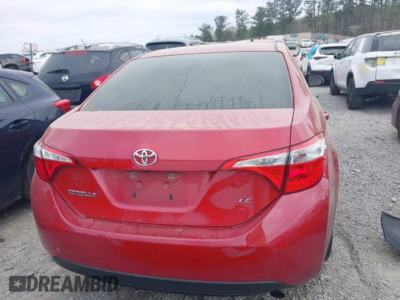 2015 Toyota Corolla L z VIN 2T1BURHE9FC414412, wystawiony jako IAAI lot #41930471 z przebiegiem 170 539 mil mil oraz . Historia ofert i sprzedaży dostępna na DreamBid. Obrazek 15.