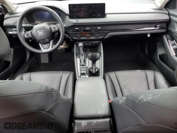 2025 Honda Accord Touring with VIN 1HGCY2F81SA001591, listed as a Copart auction lot 55657265 with Not provided miles and Salvage title. Bid and sale history available at DreamBid. Image 8.