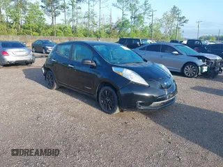 2013 Nissan LEAF SL with VIN 1N4AZ0CP1DC407189, listed as a IAAI auction lot 41760026 with 76,023 mi miles. Bid and sale history available at carsss.com. Image 1.