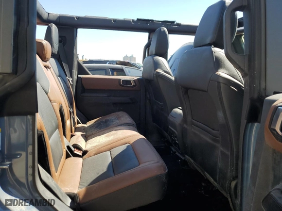 2024 Ford Bronco Outer Banks with VIN 1FMDE8BH9RLA22414, listed as a Copart auction lot 75294664 with 0 mi miles and Non Repairable. Bid and sale history available at carsss.com. Image 11.