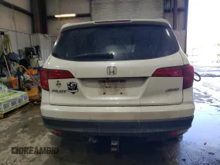 2016 Honda Pilot EX-L with VIN 5FNYF6H72GB102479, listed as a Copart auction lot 45892865 with 177,665 mi miles and Salvage Title. Bid and sale history available at carsss.com. Image 6.
