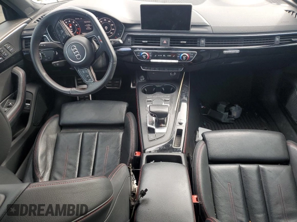 2019 Audi A4 Premium Plus with VIN WAUENAF48KA016318, listed as a Copart auction lot 51271465 with 104,013 mi miles and Salvage Title. Bid and sale history available at carsss.com. Image 8.