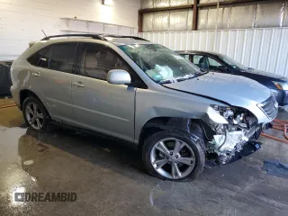 2006 Lexus RX 400h with VIN JTJHW31U860035783, listed as a Copart auction lot 46118265 with 227,055 mi miles and Salvage Title. Bid and sale history available at DreamBid. Image 4.