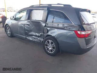 2012 Honda Odyssey EX with VIN 5FNRL5H41CB067103, listed as a IAAI auction lot 41630967 with 117,996 mi miles. Bid and sale history available at carsss.com. Image 3.