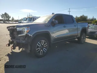 2022 GMC Sierra 1500 Limited AT4 with VIN 3GTP9EEL5NG114597, listed as a Copart auction lot 41873435 with 29,376 mi miles and Salvage Title. Bid and sale history available at carsss.com. Image 1.