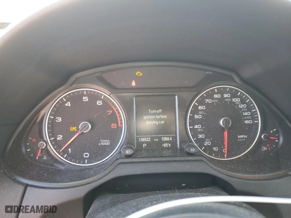 2017 Audi Q5 Premium with VIN WA1C2AFP4HA098130, listed as a Copart auction lot 53669035 with 138,522 mi miles and Clean Title. Bid and sale history available at carsss.com. Image 9.
