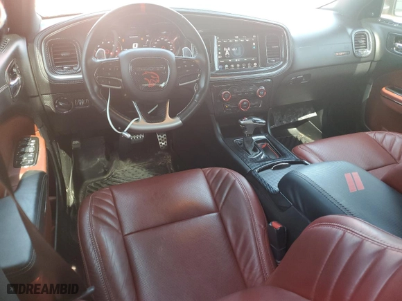 2021 Dodge Charger SRT Hellcat Redeye Widebody with VIN 2C3CDXL92MH615028, listed as a Copart auction lot 76061024 with 21,741 mi miles and Clean Title. Bid and sale history available at carsss.com. Image 8.