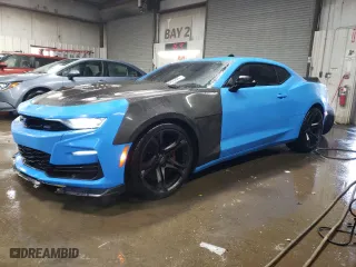 2022 Chevrolet Camaro 1SS with VIN 1G1FF1R77N0125009, listed as a Copart auction lot 41690495 with 19,071 mi miles and Non Repairable. Bid and sale history available at carsss.com. Image 1.