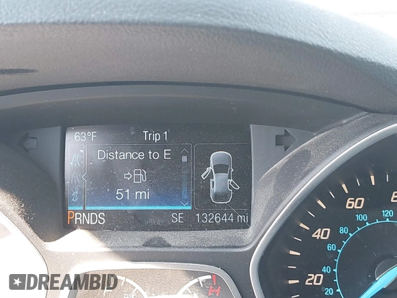 2014 Ford Escape SE with VIN 1FMCU9G98EUD26411, listed as a IAAI auction lot 41686493 with 132,644 mi miles. Bid and sale history available at carsss.com. Image 7.