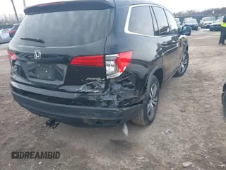 2017 Honda Pilot EX with VIN 5FNYF6H35HB089810, listed as a IAAI auction lot 41612186 with 116,489 mi miles and . Bid and sale history available at DreamBid. Image 6.