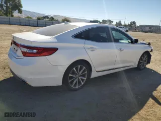 2015 Hyundai Azera with VIN KMHFG4JG2FA465631, listed as a Copart auction lot 68119514 with 94,862 mi miles and Salvage Title. Bid and sale history available at carsss.com. Image 3.