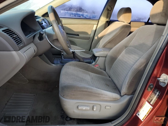 2006 Toyota Camry STD with VIN JTDBE32K063042069, listed as a Copart auction lot 43937285 with 180,796 mi miles and Salvage Title. Bid and sale history available at DreamBid. Image 7.