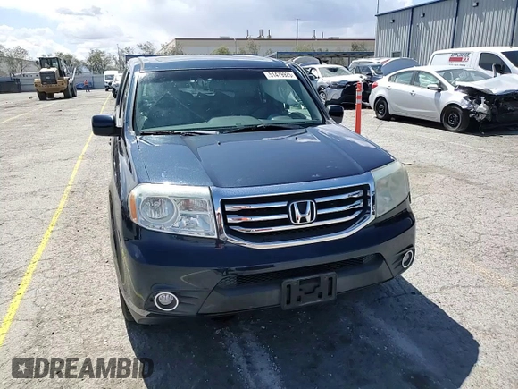 2012 Honda Pilot EX-L with VIN 5FNYF4H77CB013165, listed as a Copart auction lot 51479925 with 88,723 mi miles and Salvage title. Bid and sale history available at DreamBid. Image 12.