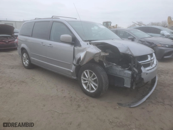 2016 Dodge Grand Caravan SXT with VIN 2C4RDGCG4GR325943, listed as a Copart auction lot 43472765 with 152,804 mi miles and Salvage Title. Bid and sale history available at carsss.com. Image 4.