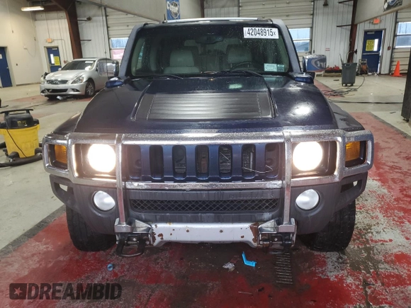 2008 Hummer H3 with VIN 5GTEN13E788138645, listed as a Copart auction lot 42048915 with 215,731 mi miles and Non Repairable. Bid and sale history available at carsss.com. Image 5.