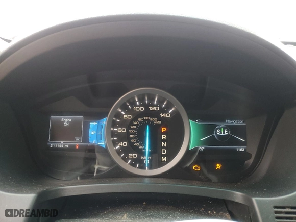 2014 Ford Explorer Limited with VIN 1FM5K8F86EGA87490, listed as a Copart auction lot 50844165 with 211,144 mi miles and Clean Title. Bid and sale history available at carsss.com. Image 9.