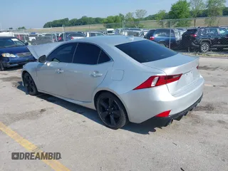 2014 Lexus IS 350 with VIN JTHCE1D24E5001032, listed as a IAAI auction lot 42417284 with 132,596 mi miles and . Bid and sale history available at DreamBid. Image 3.