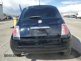 2015 FIAT 500 Pop with VIN 3C3CFFAR3FT508054, listed as a Copart auction lot 51841435 with 92,706 mi miles and Salvage title. Bid and sale history available at DreamBid. Image 6.