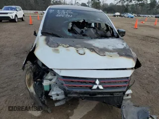 2023 Mitsubishi Mirage Black Edition with VIN ML32AWHJ7PH004793, listed as a Copart auction lot 44710115 with Not provided miles and Salvage title. Bid and sale history available at DreamBid. Image 5.