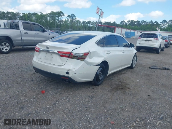 2015 Toyota Avalon Limited with VIN 4T1BK1EB3FU174984, listed as a IAAI auction lot 42155795 with 83,963 mi miles and . Bid and sale history available at DreamBid. Image 4.