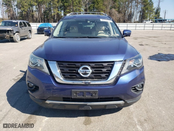2017 Nissan Pathfinder SV with VIN 5N1DR2MN7HC901932, listed as a Copart auction lot 48744555 with 87,055 mi miles and Clean Title. Bid and sale history available at carsss.com. Image 5.
