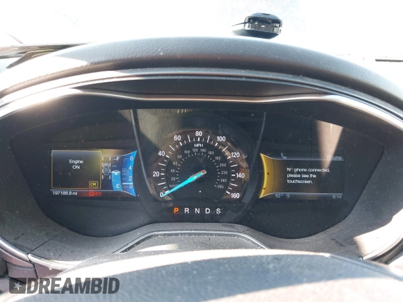 2014 Ford Fusion Titanium with VIN 3FA6P0K95ER128961, listed as a IAAI auction lot 42750668 with 197,188 mi miles and . Bid and sale history available at DreamBid. Image 7.