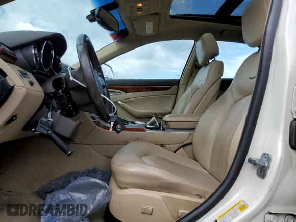 2008 Cadillac CTS RWD with VIN 1G6DM577X80109408, listed as a Copart auction lot 62883015 with 152,135 mi miles and Salvage title. Bid and sale history available at DreamBid. Image 7.