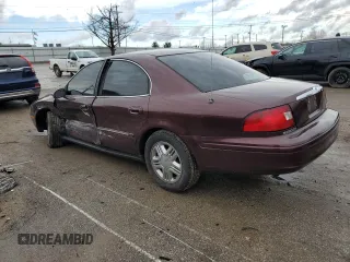 2000 Mercury Sable LS Premium with VIN 1MEFM55S0YA606201, listed as a Copart auction lot 43451915 with 101,294 mi miles and Salvage Title. Bid and sale history available at carsss.com. Image 2.