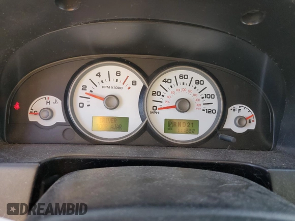 2005 Ford Escape Limited with VIN 1FMCU94145KC29491, listed as a Copart auction lot 56800915 with 111,222 mi miles and Clean title. Bid and sale history available at DreamBid. Image 9.