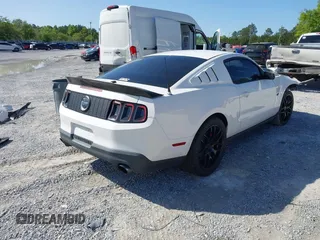 2011 Ford Mustang GT with VIN 1ZVBP8CF4B5164941, listed as a IAAI auction lot 41989989 with 95,322 mi miles. Bid and sale history available at carsss.com. Image 4.